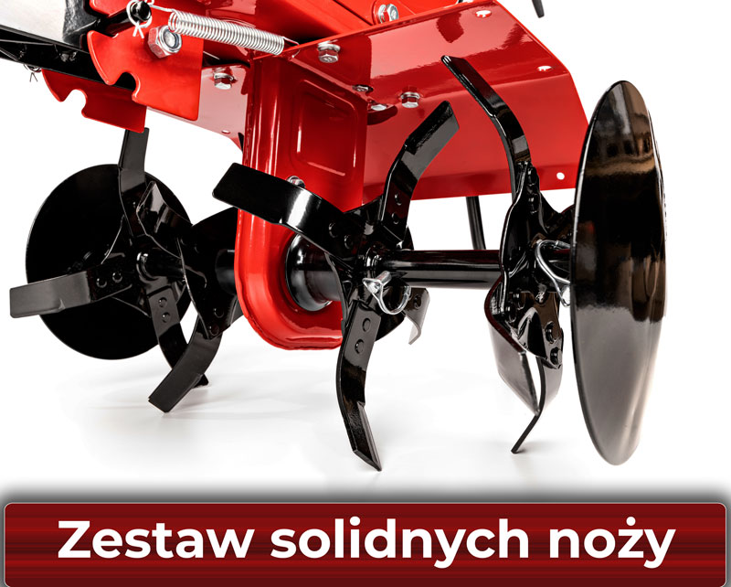 Zestaw noży w glebogryzarce Loncin 360a